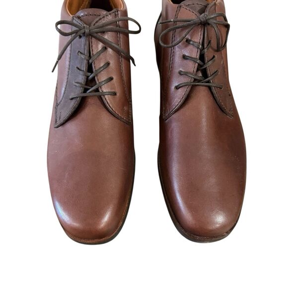 Wolky NEW IN BOX 7 Medium Brown Leather Lace Up Oxford Comfort Shoes Mens main image 12